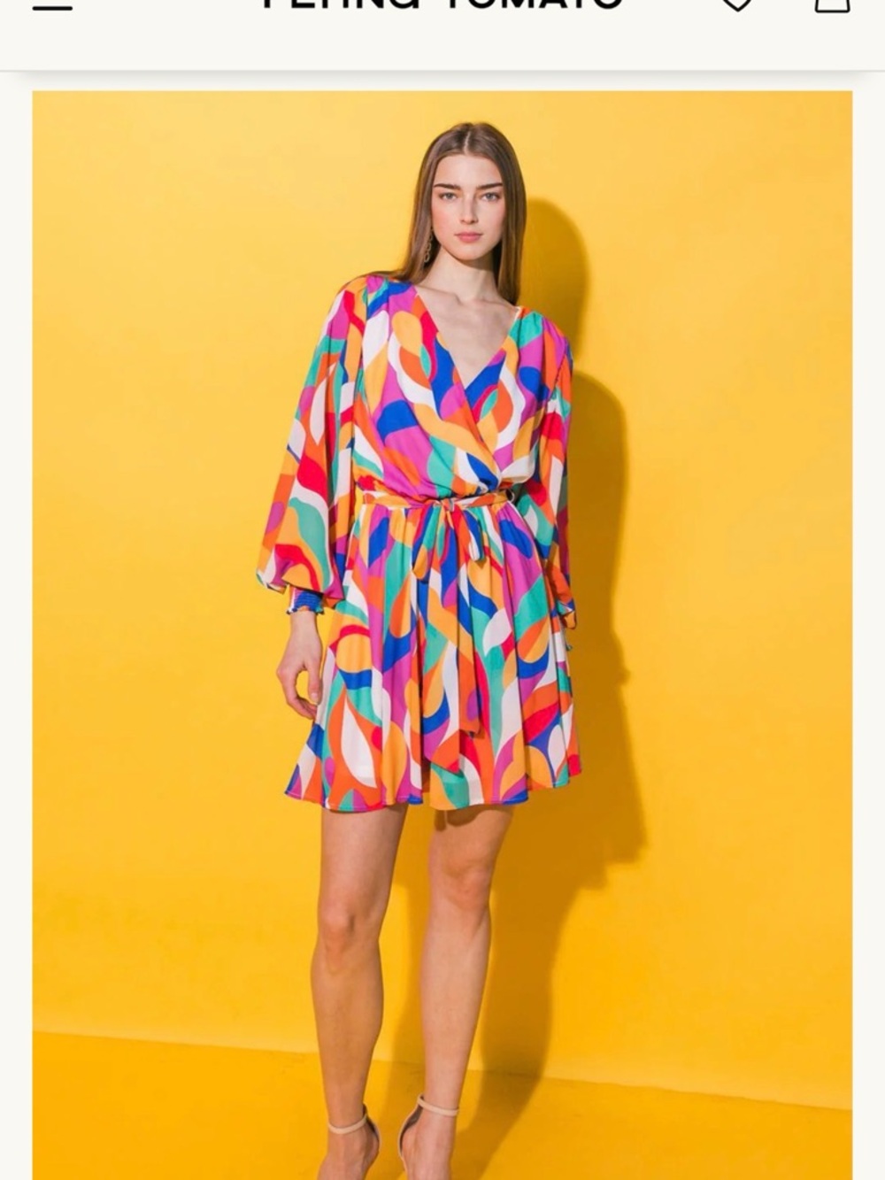 Flying Tomato multi color dress size 1x